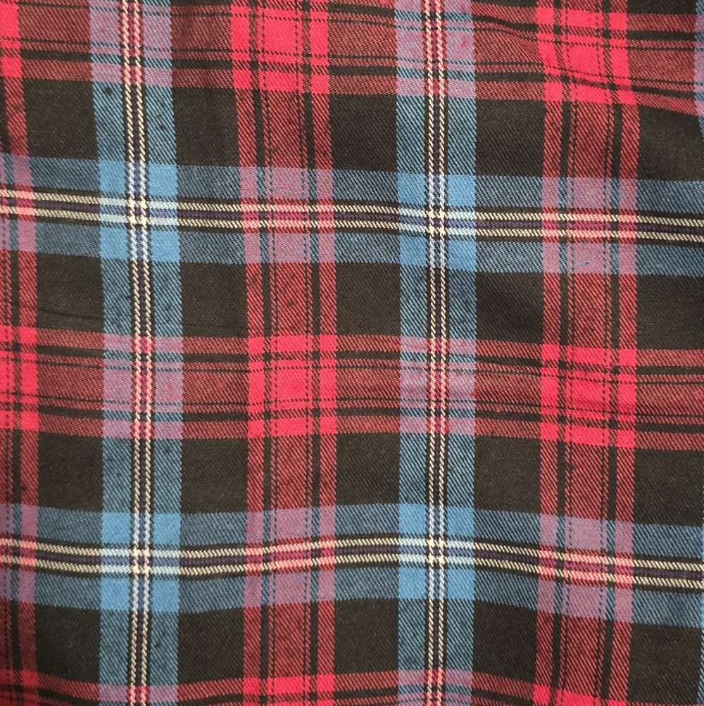 Beautiful Disaster flannel shirt detail view 1