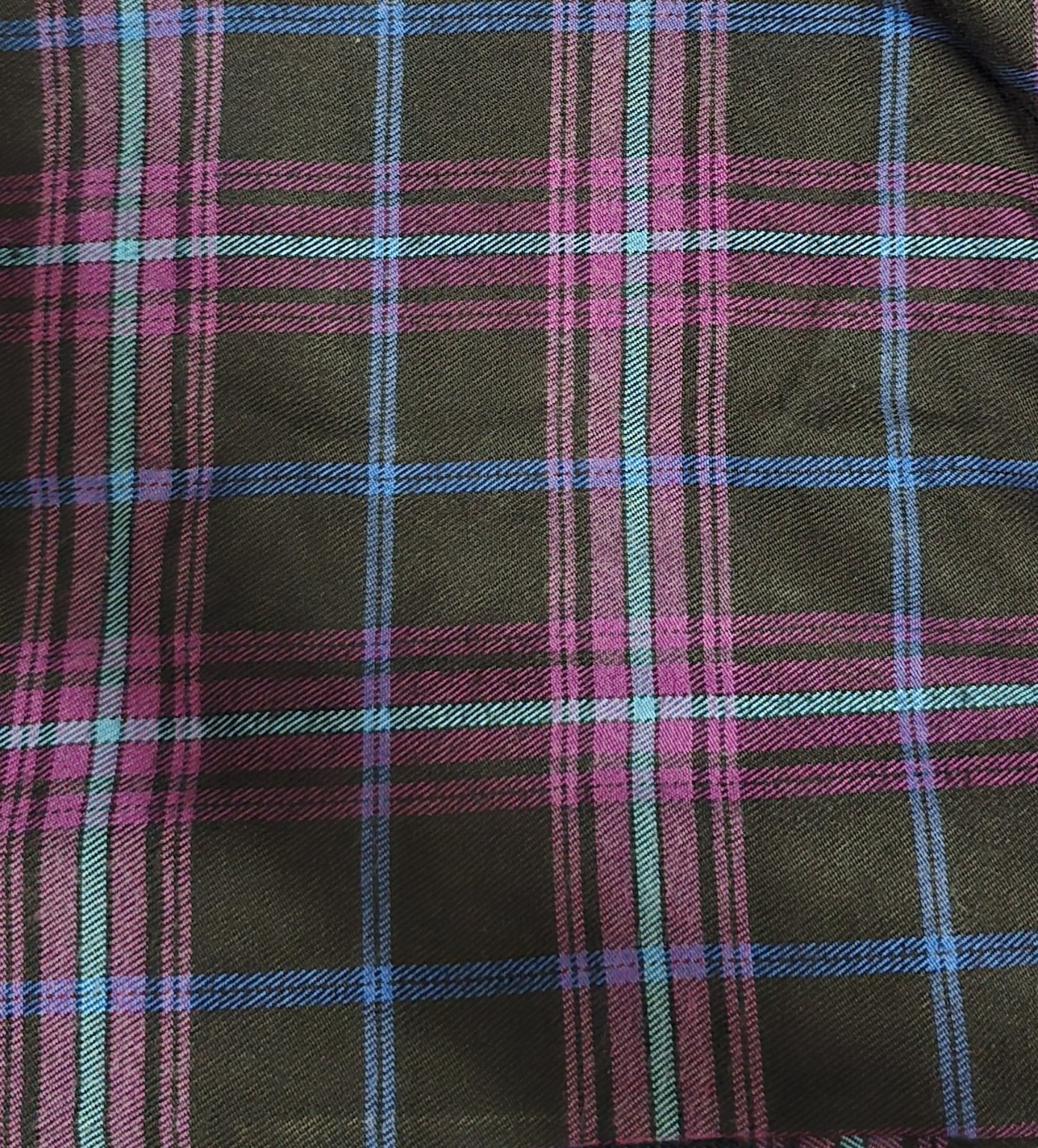 Witching Hour flannel shirt detail view 1